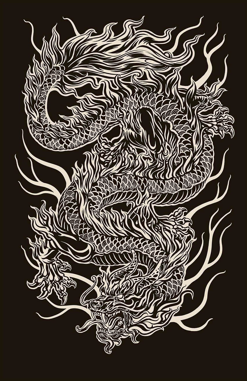 Yin Yang Dragon Tiger - cave は愛好家のオンライン コミュニティです。 - オールレッドマニア、ドラゴン陰陽 iPhone HD電話の壁紙