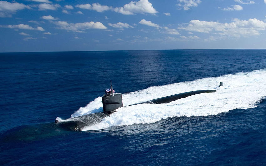 USS Houston, SSN 713, Marina degli Stati Uniti, Sottomarino nucleare, Classe Los Angeles, Sottomarino d'attacco, Marina degli Stati Uniti Per con risoluzione . Alta qualità Sfondo HD