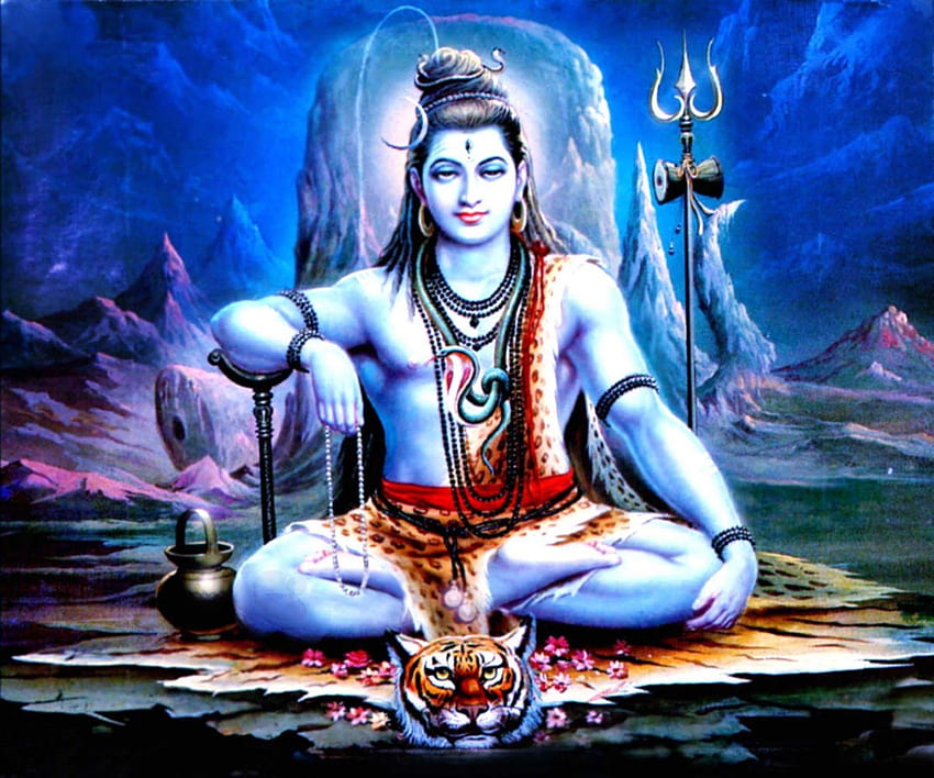 Die Wendeltreppe: Om Namah Shivaya, tanzender Shiva HD-Hintergrundbild