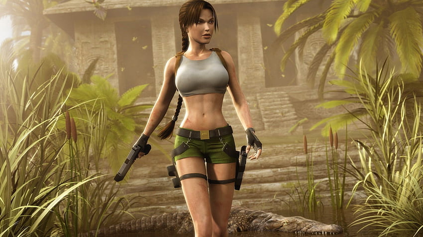 Lara Croft, Tomb Raider, Juegos, Juego fondo de pantalla