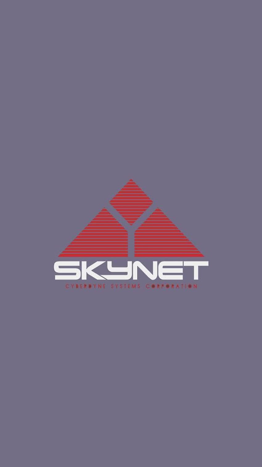 Skynet, Terminator Logo HD phone wallpaper
