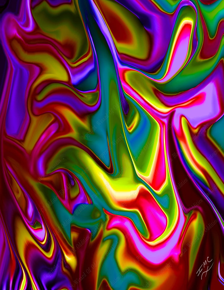 The Color of Chaos. Neon , Abstract, Psychedelic art, Chaotic HD phone wallpaper