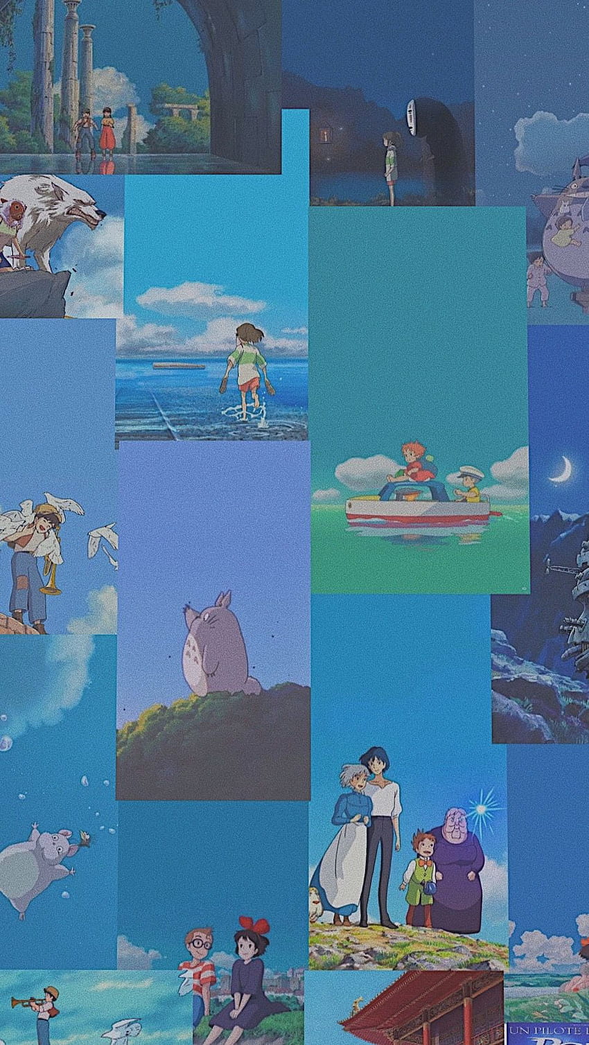 Pomysły Ghibli. ghibli, grafika ghibli, grafika studyjna ghibli, estetyka Ghibli Tapeta na telefon HD