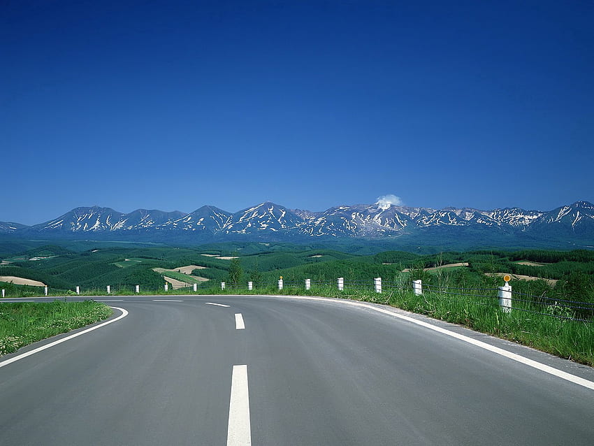 Natur, Berge, Scheitelpunkt, Straße, Kurve, Asphalt, Gipfel HD-Hintergrundbild