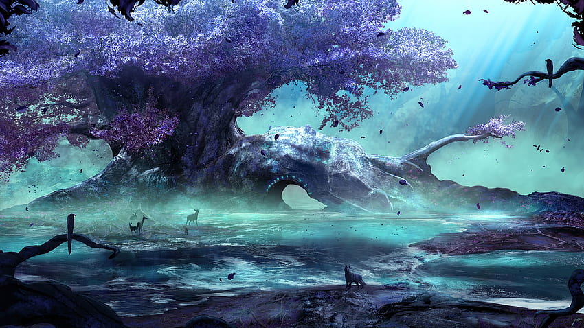 Fantasy Art Creatures Forest , Artista, , , Background e, Forest Monster Sfondo HD