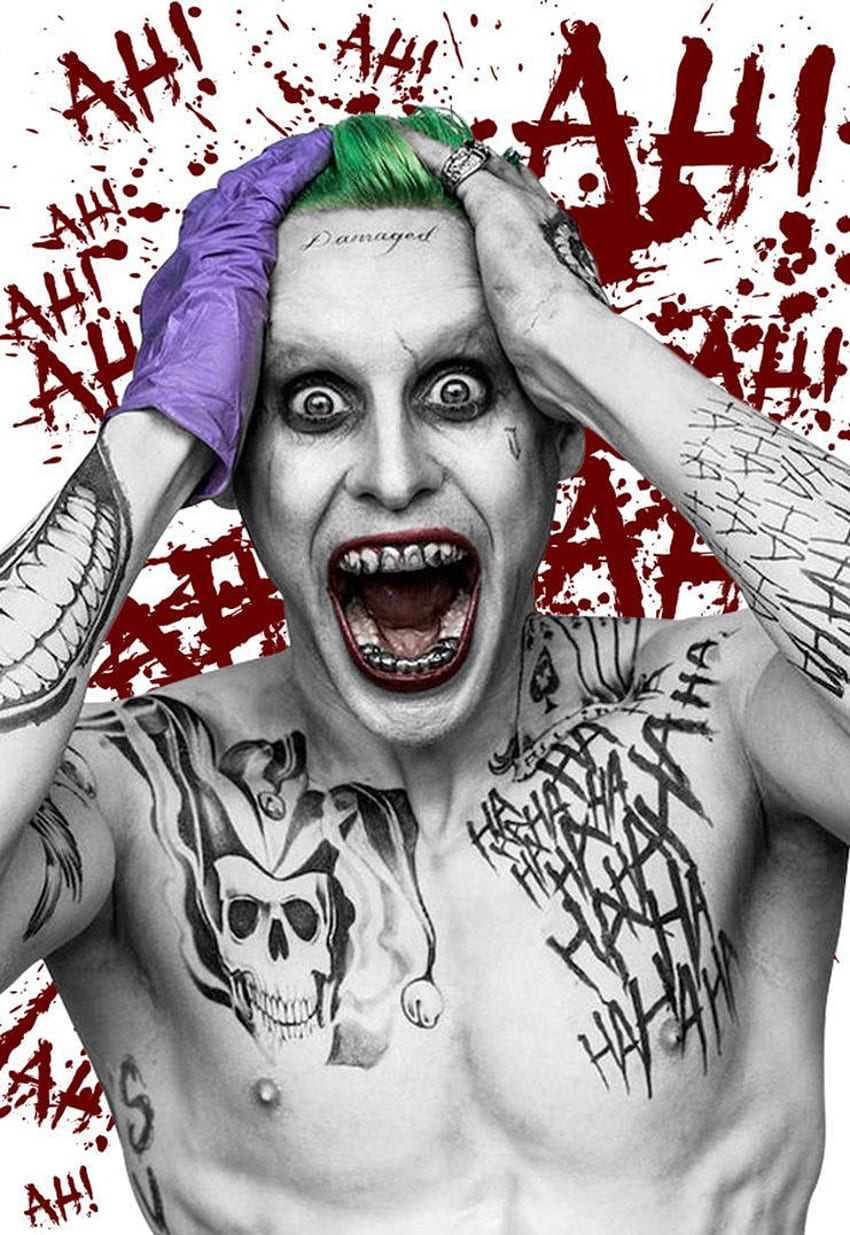 Jared Leto Joker iphone HD-Handy-Hintergrundbild