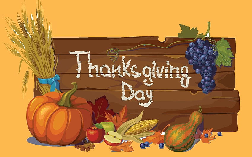 Happy Thanksgiving 2019, Dark Thanksgiving HD wallpaper