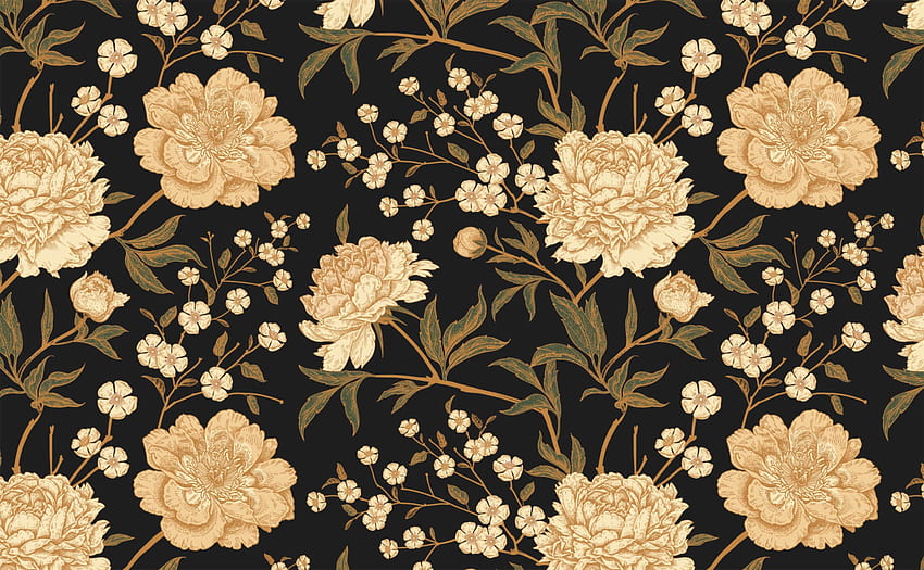 Vintage Patterns for Classic and Antique Look, Gold Vintage HD wallpaper |  Pxfuel
