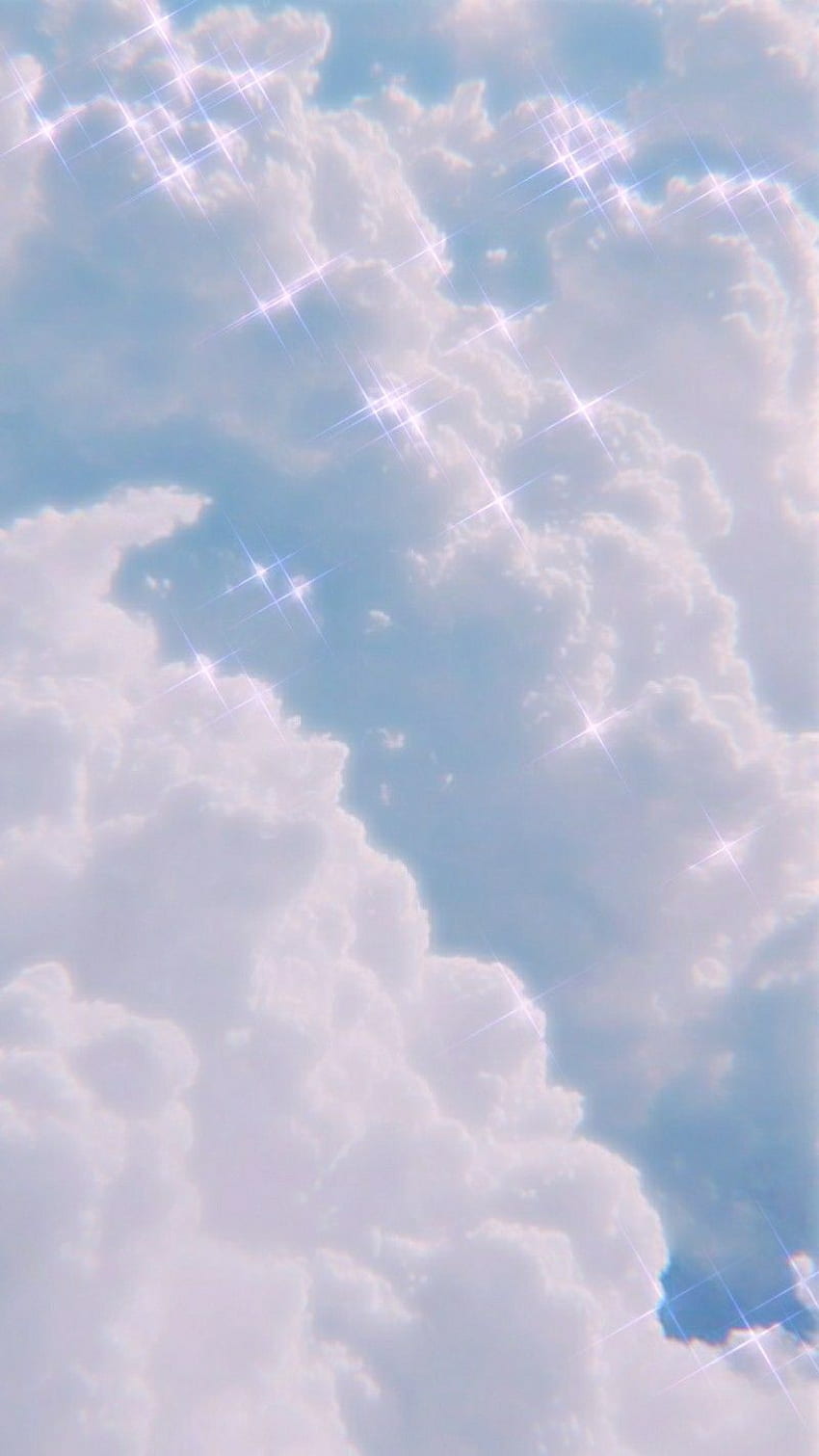 gökyüzü bulut bulut bling. Bulut estetiği, Mavi estetik pastel, Açık mavi estetik HD telefon duvar kağıdı
