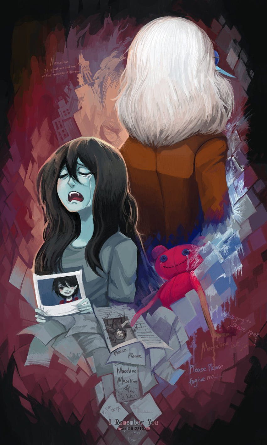 Marceline the vampire queen, Ice King, Simon Petrikov, Cartoon, Adventure Time / and Mobile Background Papel de parede de celular HD