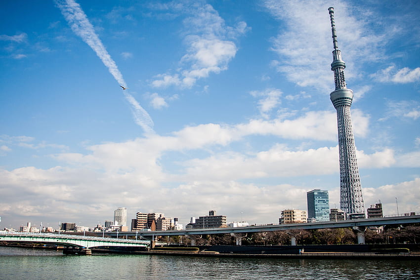 Tokyo Skytree: Спестете пари, когато посетите най-високото място в Токио HD тапет