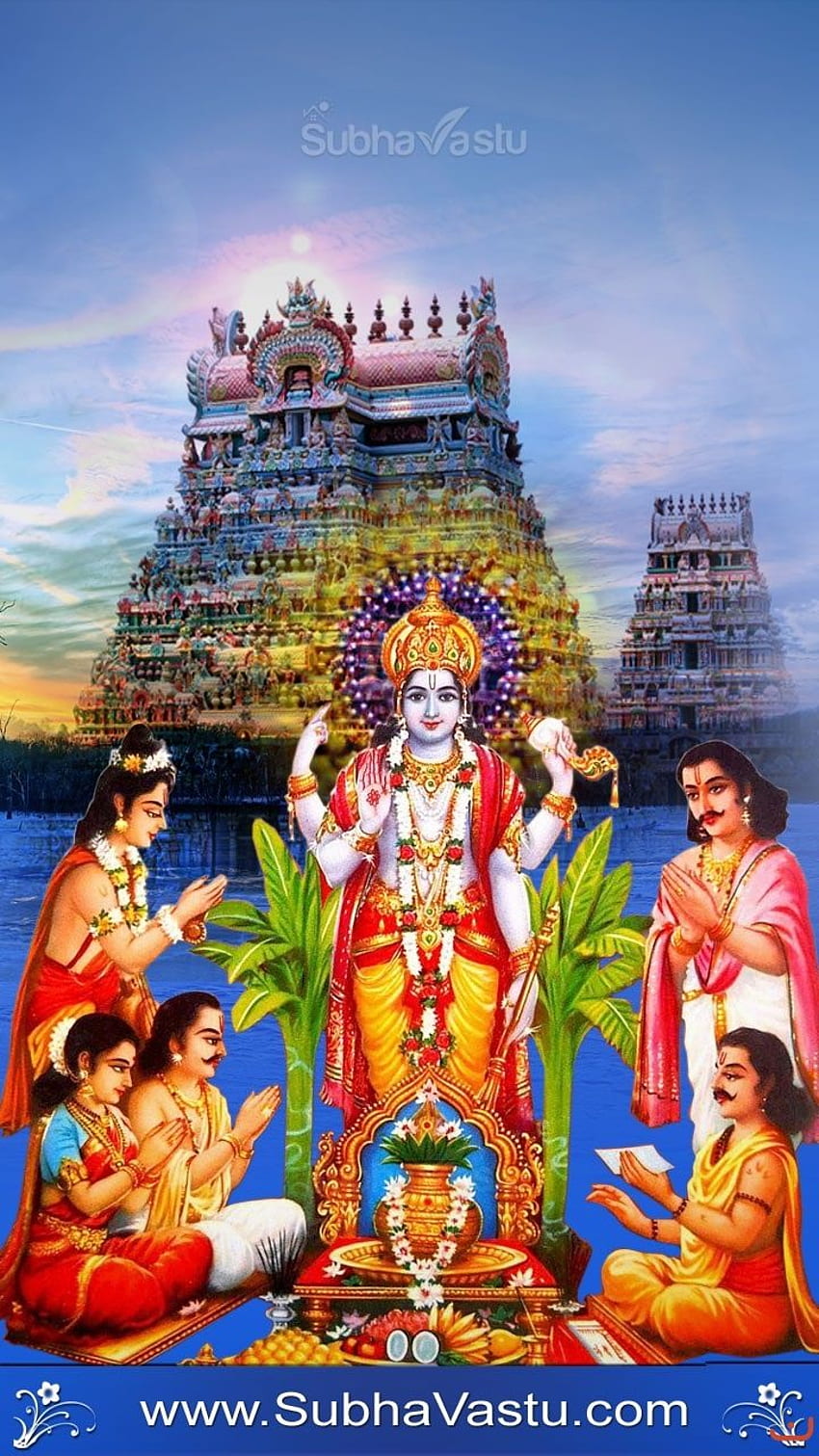 Subhavastu - Spiritual God Mobile - Категория: Други - : SathyaNarayana Swamy Mobile _575, Satyanarayana HD тапет за телефон