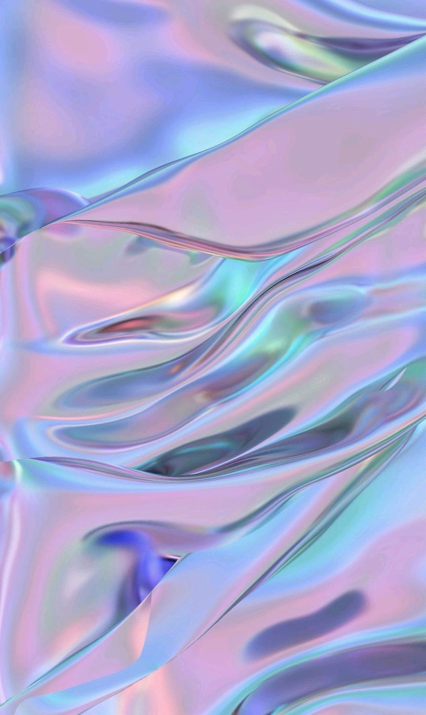 holographisches Hologramm Tumblr metallischer Regenbogen. Holografisch, Instagram, holografischer Hintergrund, süß holografisch HD-Handy-Hintergrundbild