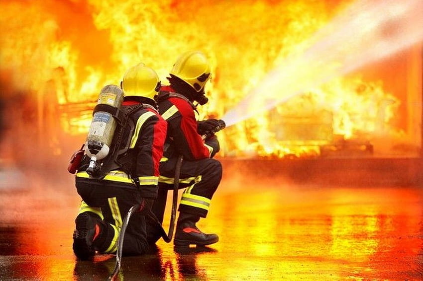 Пожарникар Пожарна спасителна група -, Пожарна служба HD тапет