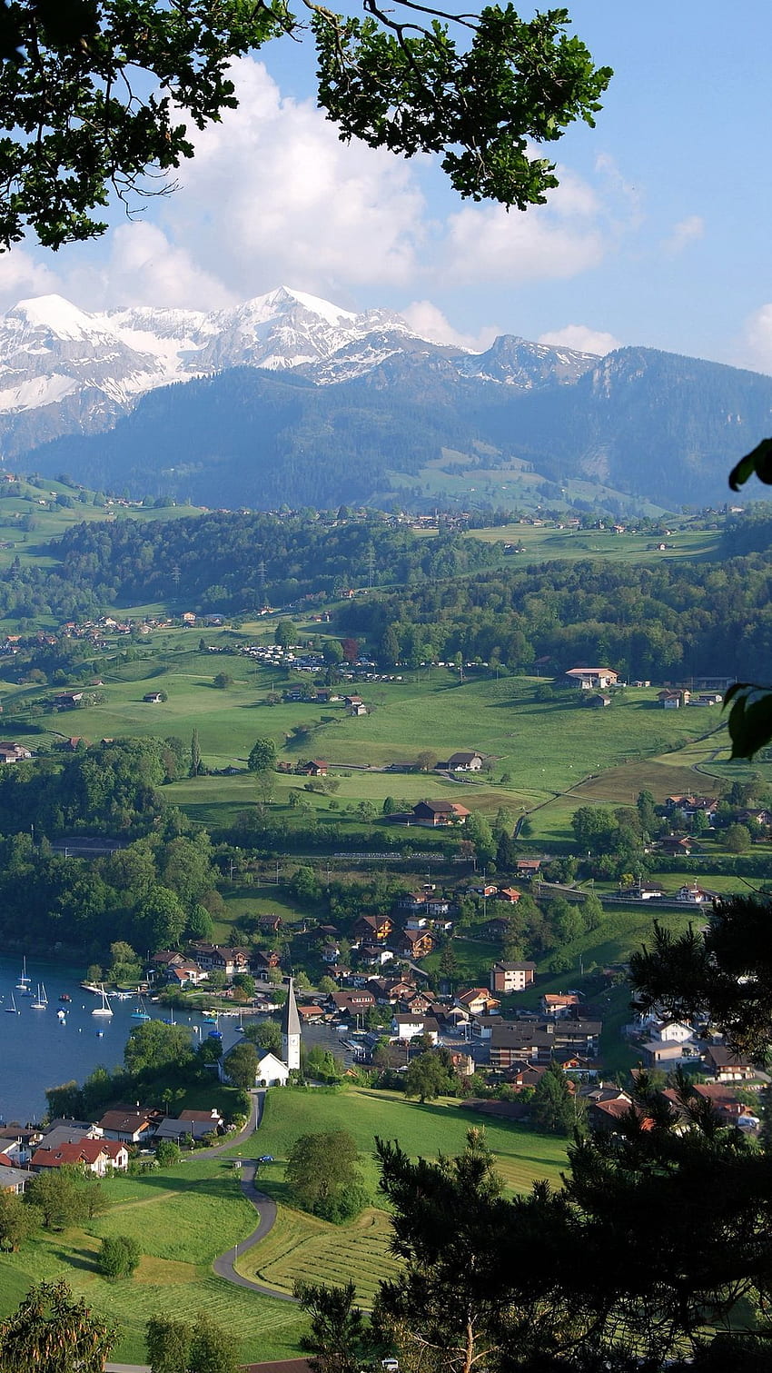 เบิร์น สวิตเซอร์แลนด์ เมืองหลวง Bern Mittel Land เทือกเขาแอลป์ Aar Sams สวิตเซอร์แลนด์ , สถานที่สวยงาม ธรรมชาติ , กราฟีสวิตเซอร์แลนด์ , หมู่บ้านสวิตเซอร์แลนด์ วอลล์เปเปอร์โทรศัพท์ HD