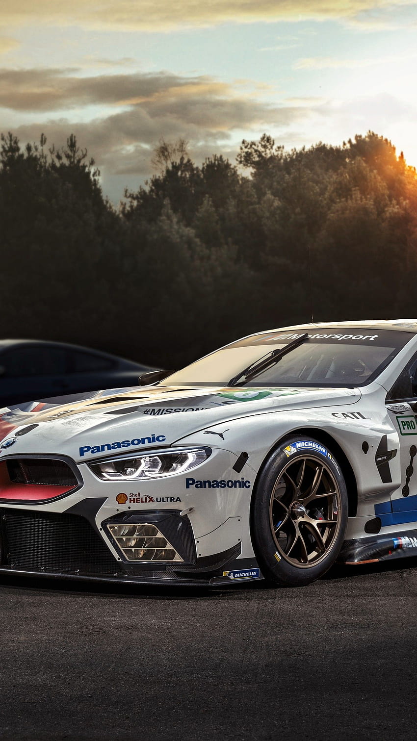 BMW M8 GTE, 2018, , Automotive,. for iPhone, Android, Mobile and HD phone wallpaper