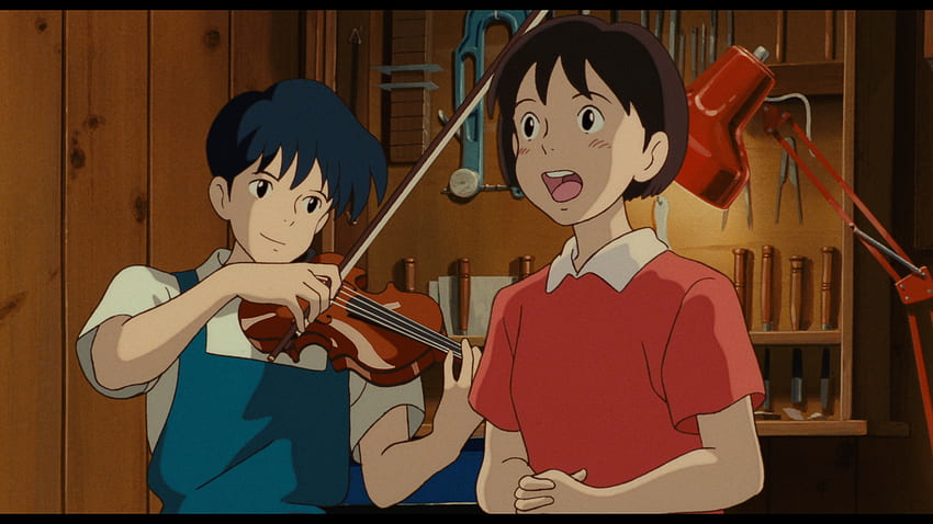 Kalbin Fısıltısı - Studio Ghibli Filmleri HD duvar kağıdı
