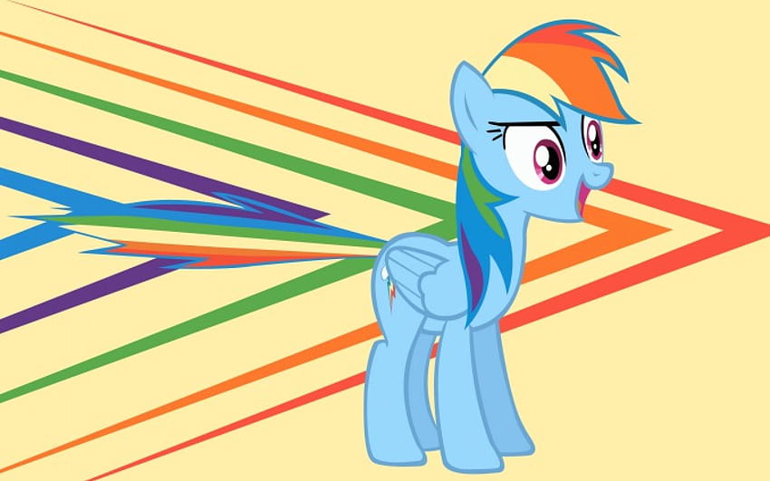 Rainbow Dash, Pony, Friendship is Magic, My Little Pony HD wallpaper
