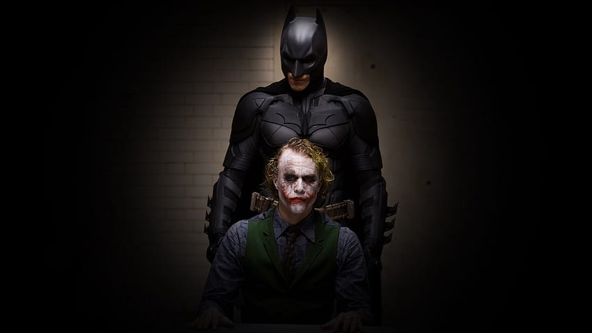 Batman, Joker, The Dark Knight for iMac 27 inch, 2560X1440 Joker HD wallpaper