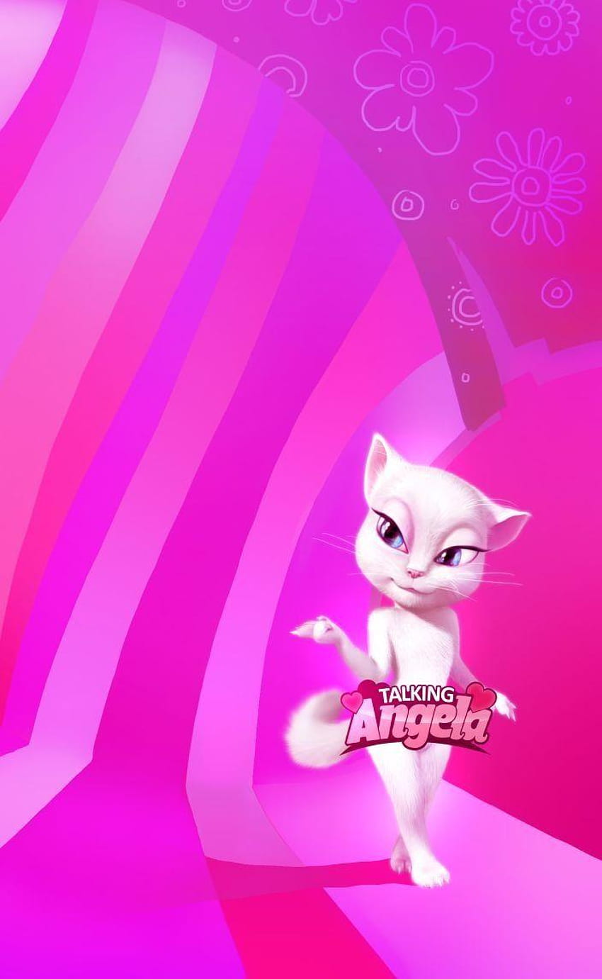 My Talking Angela Anime, Talking Tom HD phone wallpaper