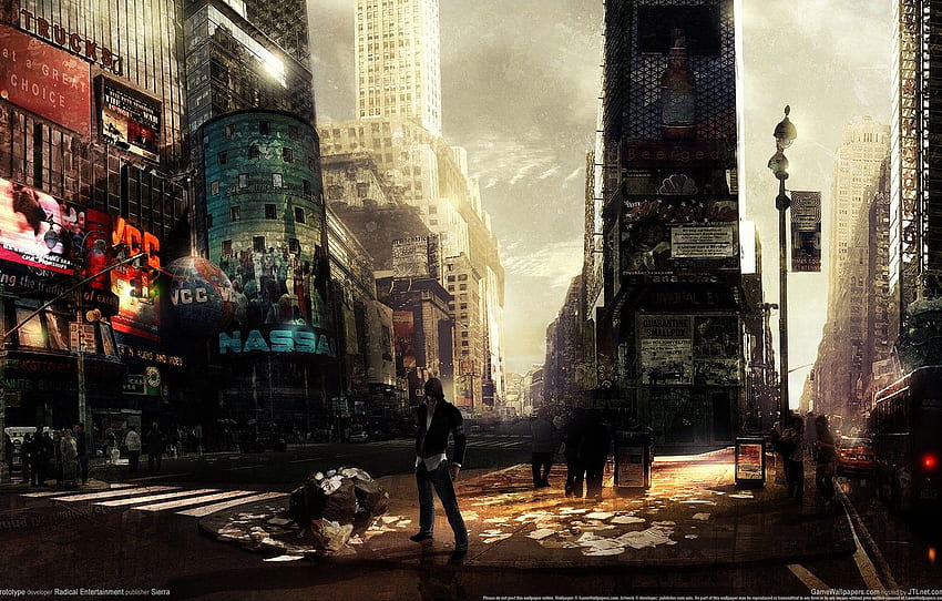 the city, Prototype, New York for , section игры - HD wallpaper