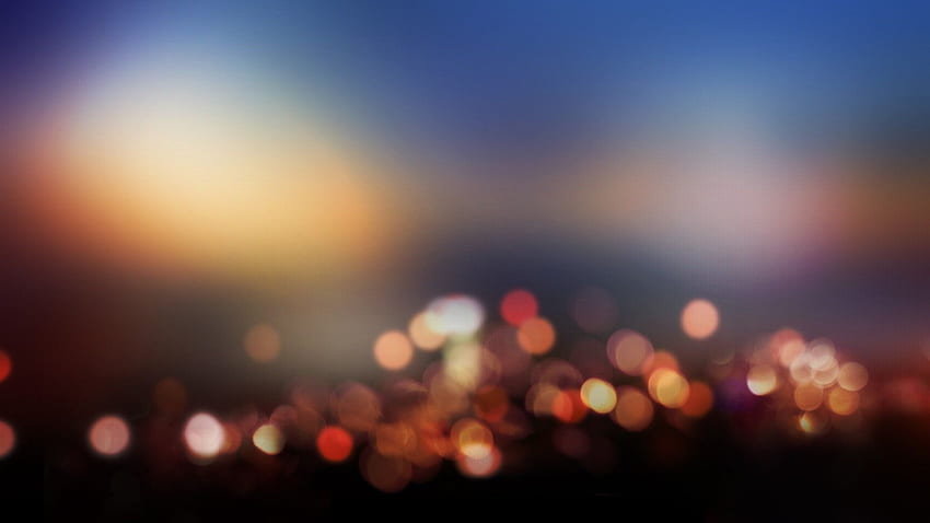 Verschwommenes City Lights -Hintergrund-Deco-Projekt HD-Hintergrundbild