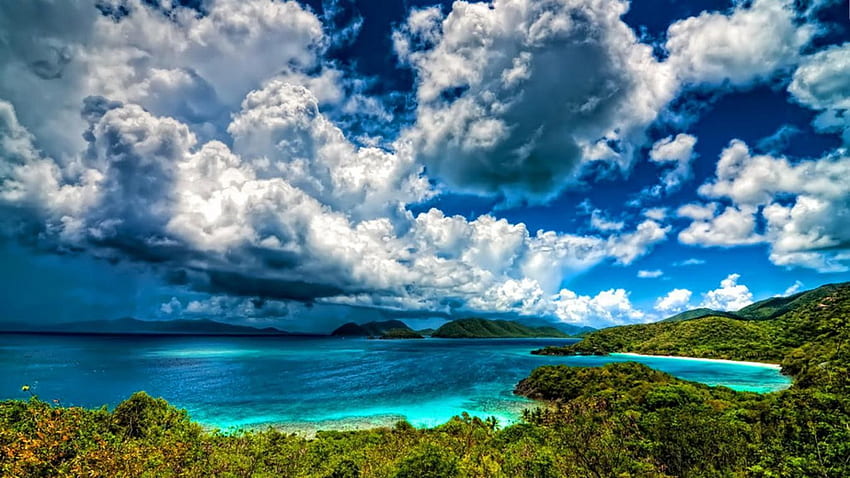 Awesome scenery sky nice dynamic seascape oceanscape cena HD wallpaper ...