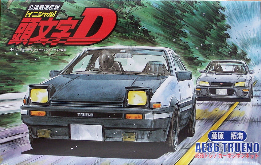 Initial D - -, Initial D Manga HD wallpaper