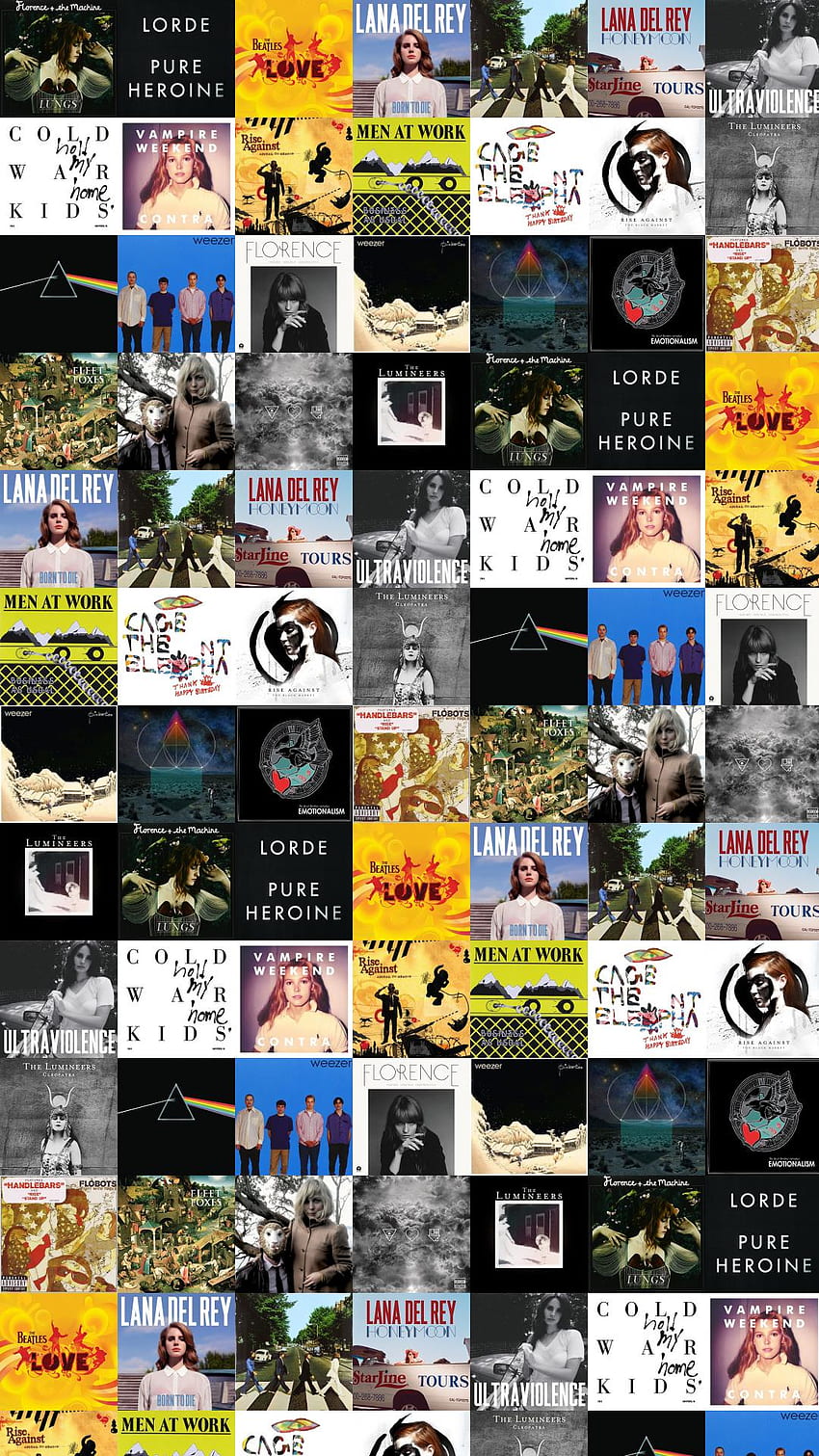 Beatles Collage iPhone HD phone wallpaper