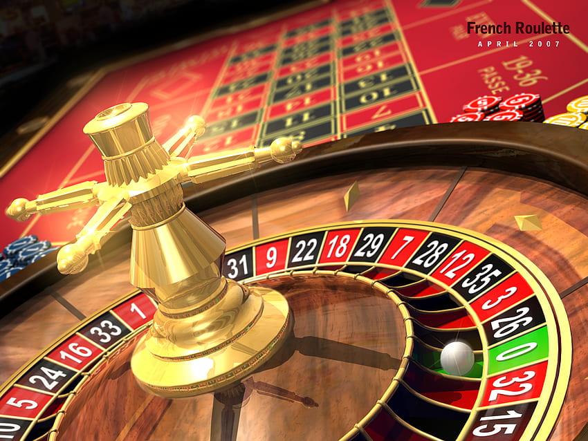 Френска рулетка – клиентска зона, казино игра HD тапет