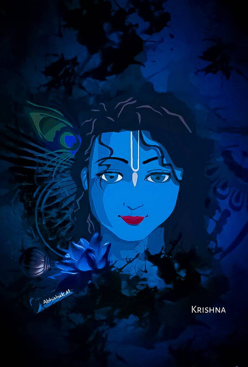 iPhone Krishna, Cool Krishna HD phone wallpaper