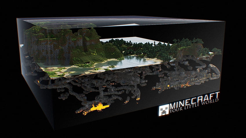 isometric art - Minecraft Wonders, 2560 X 1440 Minecraft HD wallpaper