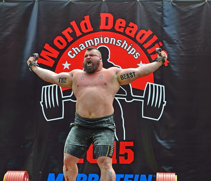 Eddie Hall the beast at Leeds. Eddie hall, World's strongest man, Strongman training HD wallpaper