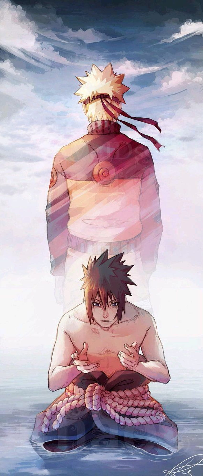 Naruto and Sasuke ♥♥♥ HD phone wallpaper