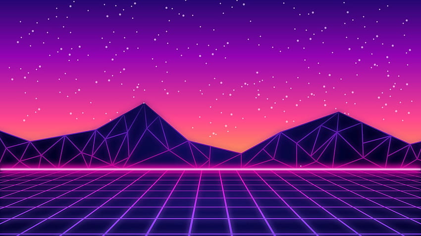 4 synthwave , Synthwave Computer HD wallpaper