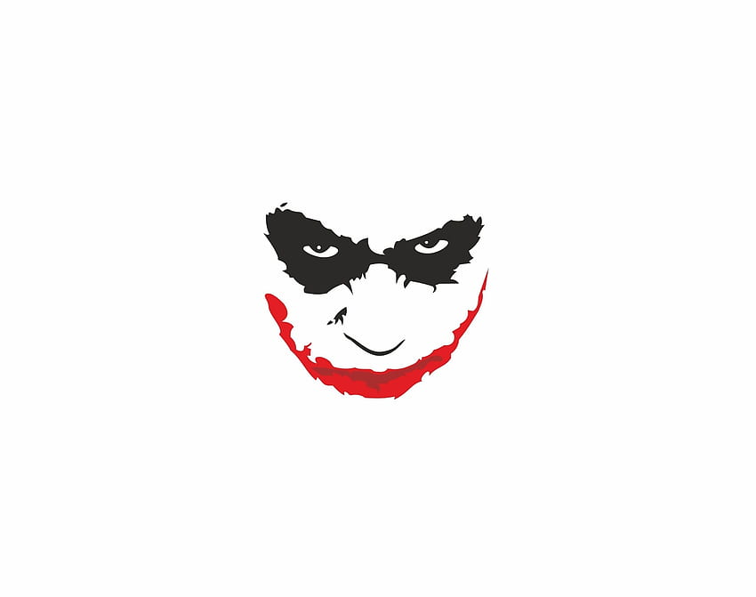 Le visage du Joker, minimal Fond d'écran HD