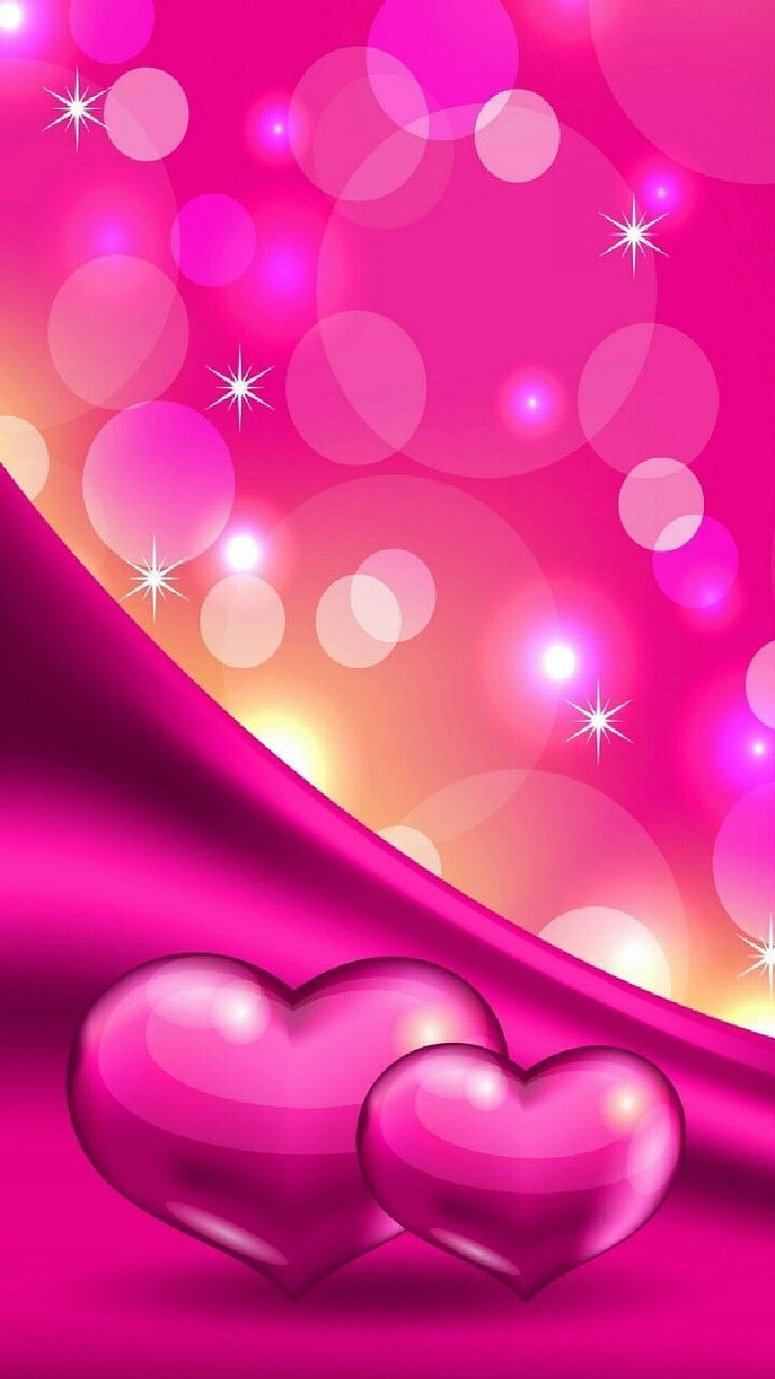 Pink Heart - Android, iPhone, Background / (, ) () (2020), Pink ...