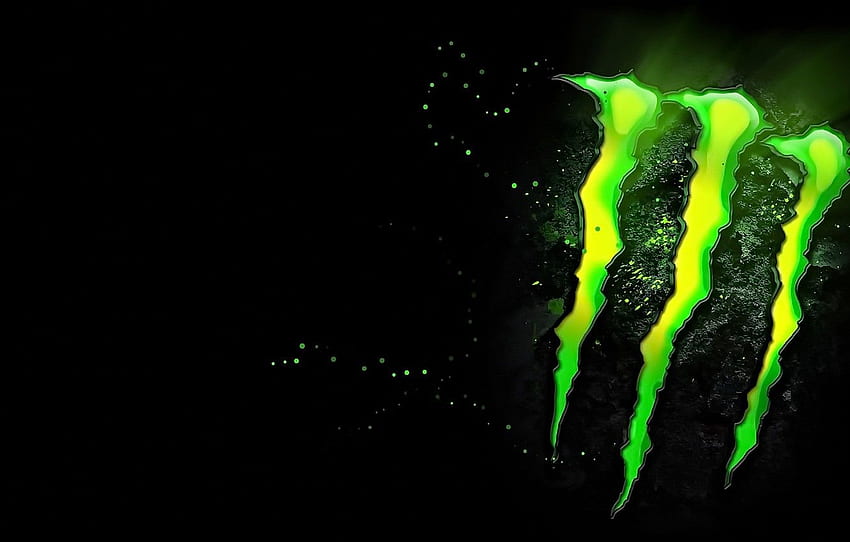 logo, Monster Energy, brand, energetic for , section рендеринг HD wallpaper