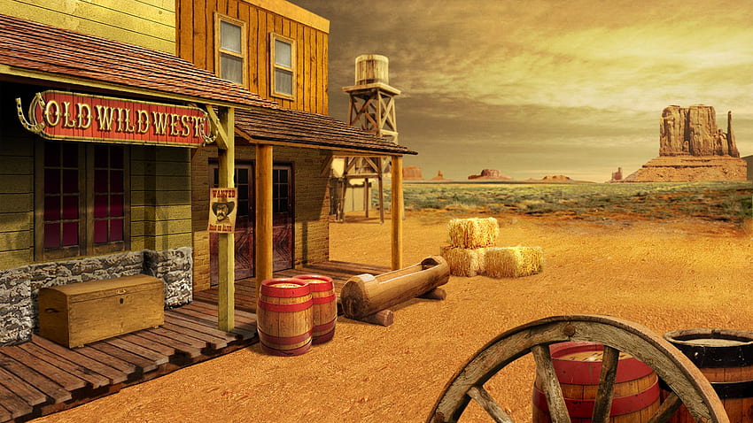 Old West, Wild Wild West HD wallpaper