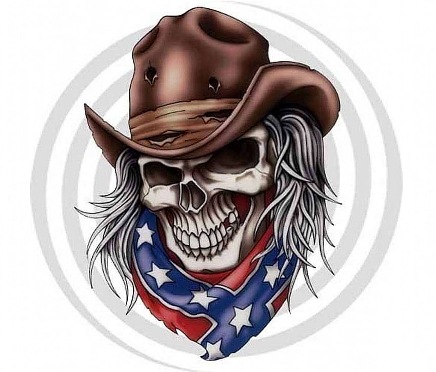 Konföderierter Cowboy, Cowboys, Spaß, Kunst, Skelett, Konföderierte, Skizze, Zeichnung, Männer, Western, Hüte HD-Hintergrundbild