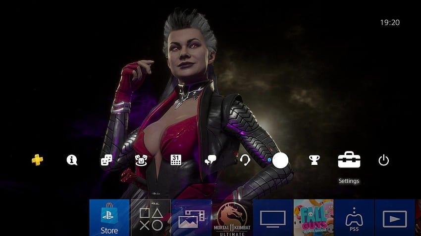 Moje nowe PS4 - Queen Sindel! : MortalKombat Tapeta HD