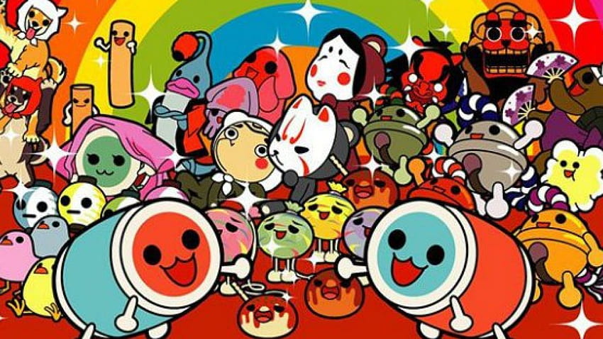 Taiko no Tatsujin Drum Session PS4 Review - Puppies, Rainbows, Drums HD wallpaper