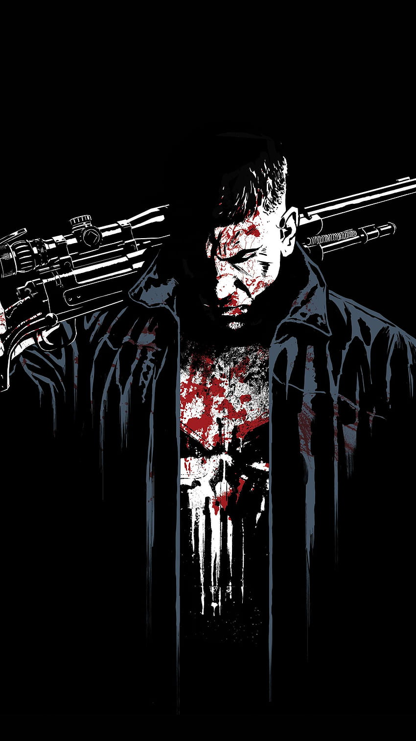 Marvel's The Punisher Phone HD phone wallpaper
