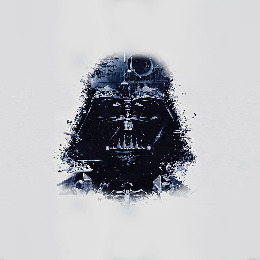 Darth Vader Art Star Wars Illust, Girly Star Wars HD 전화 배경 화면