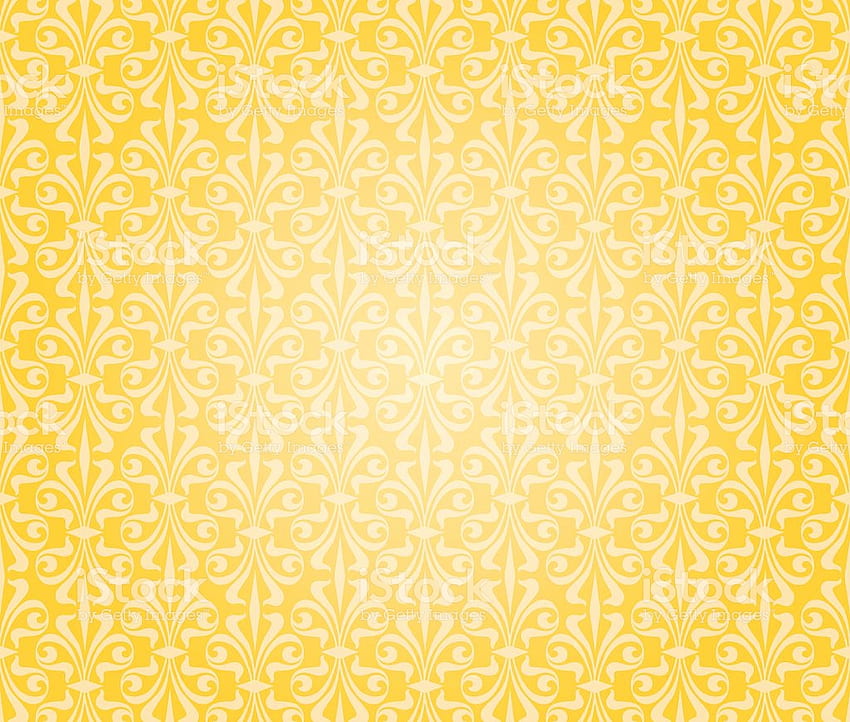 yellow design , yellow, pattern, line, wrapping paper,, Royal Yellow HD wallpaper