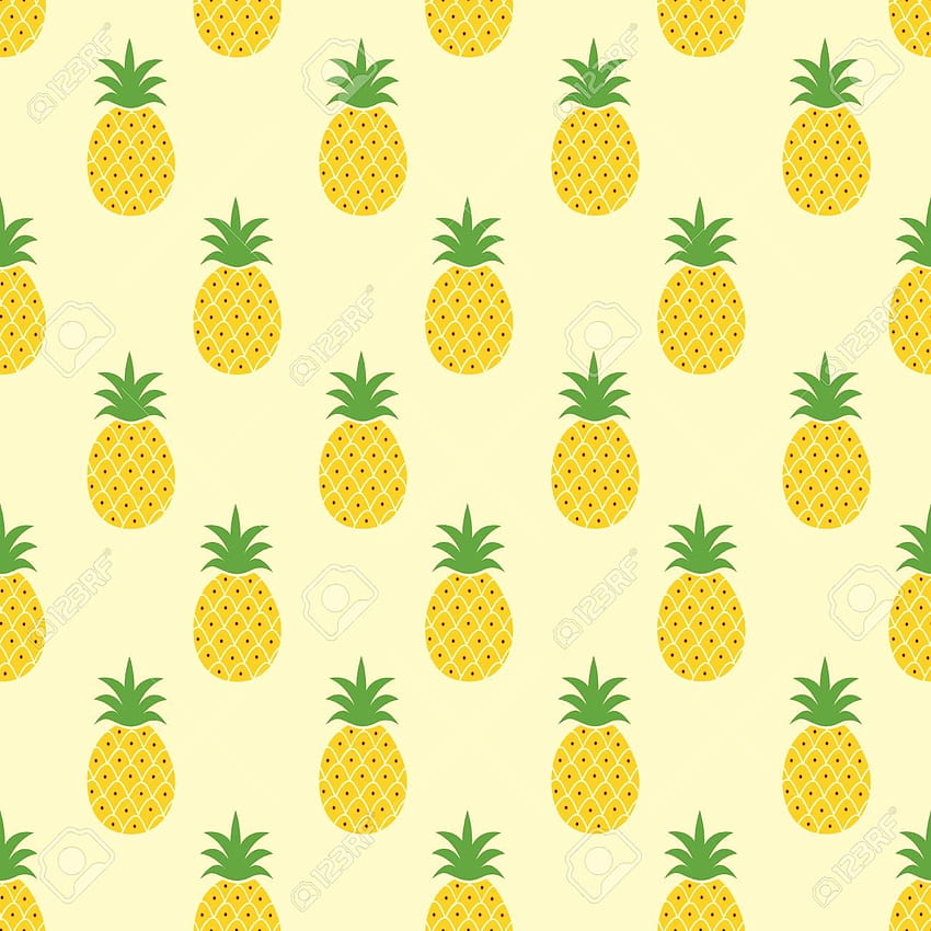 Pineapple Music, Cute Pineapple HD phone wallpaper