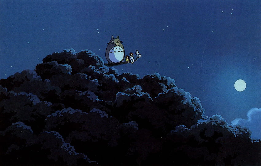 grama de la película Mi vecino Totoro, Hayao Miyazaki, Mi vecino Totoro fondo de pantalla