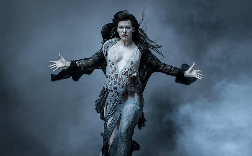 Milla Jovovich, Reina de sangre, Hellboy, película de 2019 fondo de pantalla
