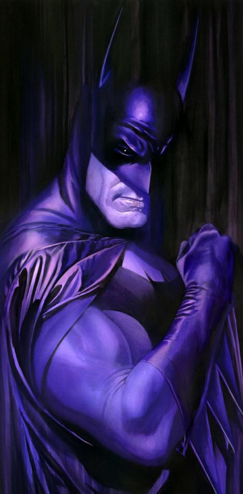 Alex Ross Batman HD phone wallpaper