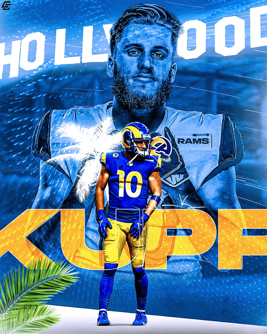 Cooper Kupp Hollywood Design by Connor's Creations HD phone wallpaper